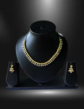 Gold plated Necklace set for women